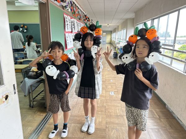 Happy Balloon Project 久米小学校体験教室
