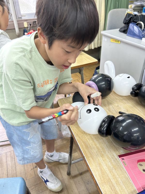 Happy Balloon Project 久米小学校体験教室