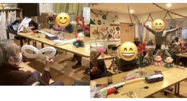 Happy Balloon Project クリスマスバルーン教室