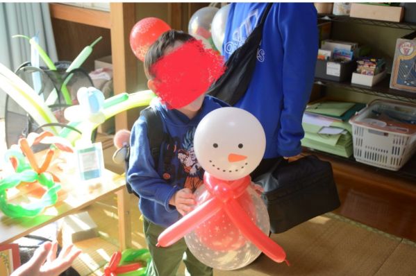 Happy Balloon Project こどもクリスマスマーケット