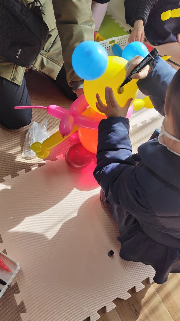 Happy Balloon Project バルーンでくまさん作り
