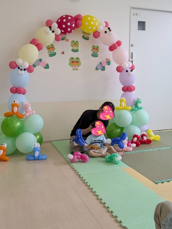 Happy Balloon Project 伊東市子育て支援センターすきっぷ バルーンであそぼう