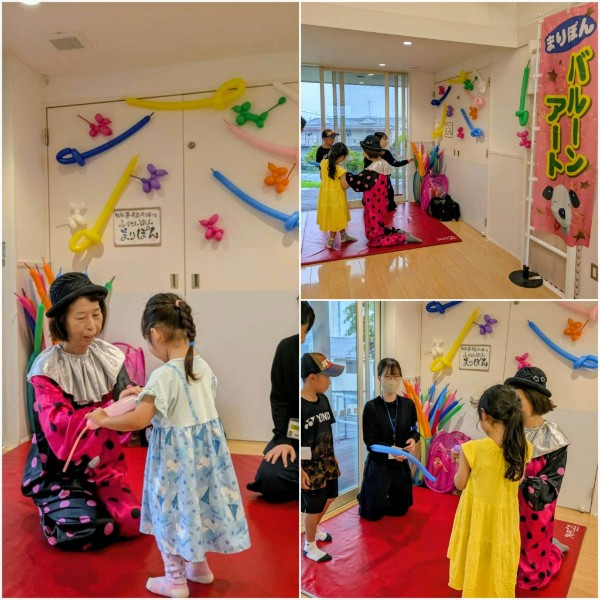 Happy Balloon Project なすの園まつりバルーンアート体験教室