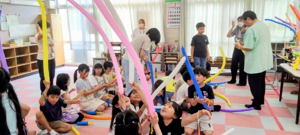 Happy Balloon Project 桔梗が丘東小学校区放課後児童クラブバルーン体験