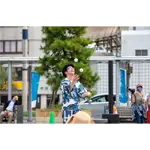 お寺のジャグリング教室