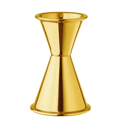 ワダスケ ジガーカップ 30ml/60ml ゴールド (目盛付)