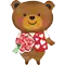 (画像)ベア ウィズ ローズ ガーランド