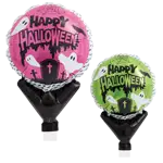アップライト ハロウィン ゴースト ピンク ＆ グリーン 5インチ
