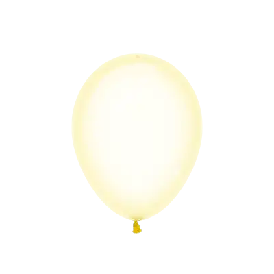 センペルテックス ラウンド 5インチ クリスタルパステルカラー イエロー