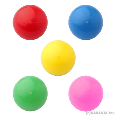 ナランハ ロシアンボール 75mm 5個セット 赤青黄緑ピンク