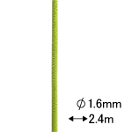 ディアボロ 替えひも RF 1.6 カラー 2.4m (1回分) 黄