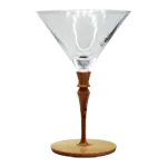 MOKU glass マティーニ グラス 166ml (信州木材ステム)