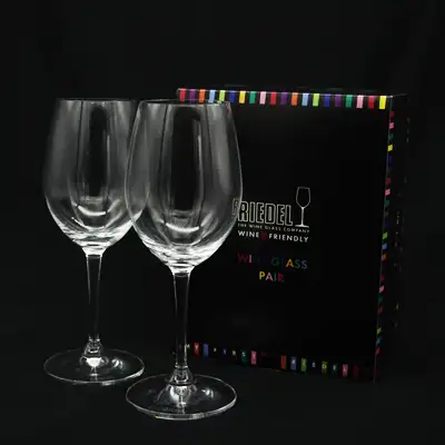 リーデル ワインフレンドリー ワイングラス 2個セット 340ml (6422/05-2)