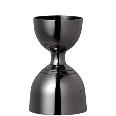 レオポルド メジャーカップ 30ml/60ml ブラック (目盛付) ガンメタル