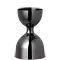 (画像)レオポルド メジャーカップ 30ml/60ml ブラック (目盛付) ガンメタル