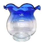 廣田硝子 金魚鉢 青 2500ml (SM-5-BL)