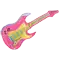 (画像)ピンク エレクトリック ギター