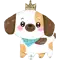 (画像)カワイイ パピー ブラウン＆ホワイト