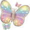 (画像)サテン フラッタリング ドリームズ バタフライ