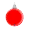 (画像)クリスマス ボール レッド 4D