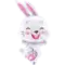 (画像)バニー ホワイト フューシャ