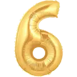 レターバルーン 34インチ ゴールド 6