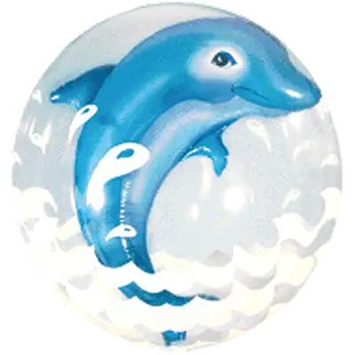 バブルバルーン ドルフィン ウェーブ