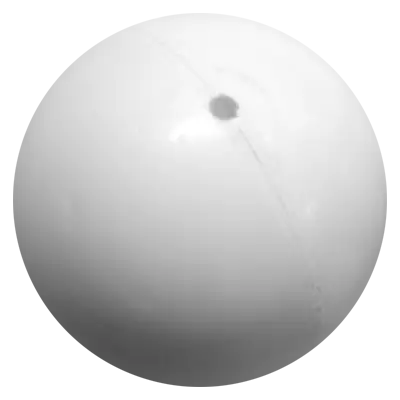ウクライナボール 75mm 白