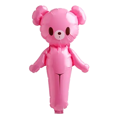 カラフルくまさん ピンク