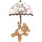 (画像)ベイビー シャワー アンブレラ＆ベア