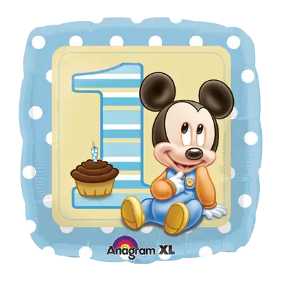 ミッキー ファースト バースデイ ボーイ 18インチ