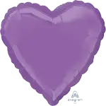 マイラーバルーン ハート 17インチ スプリングライラック