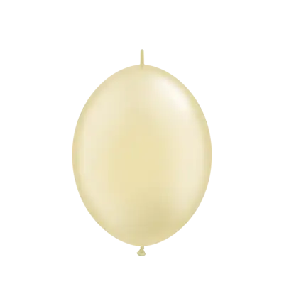クイックリンク 6インチ パステルパールカラー 単色 パールアイボリー