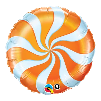 キャンディ スワール 18インチ オレンジ