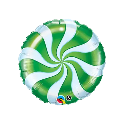 キャンディ スワール 9インチ グリーン