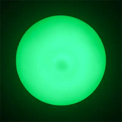 ライトアップ ソフトコンタクトボール 100mm 緑
