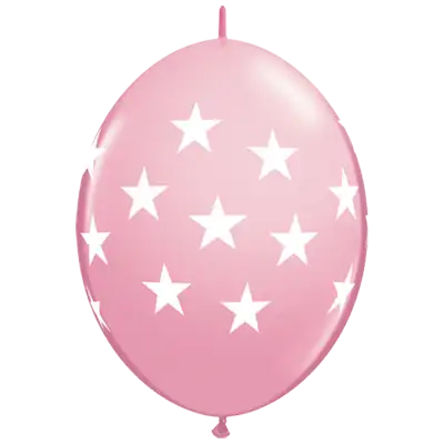クイックリンク 12インチ ビッグ スターズ スタンダードカラー 単色 ピンク