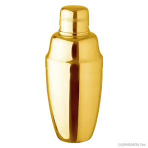 AG カクテルシェーカー 500ml ゴールド