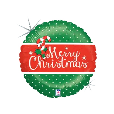 キャンディ スティック クリスマス 9インチ