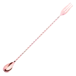 ユキワ バースプーン ツイスト 31.5cm ピンクゴールド