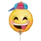 (画像)ハッピー エモジ ウィズ ハット ミニシェイプ