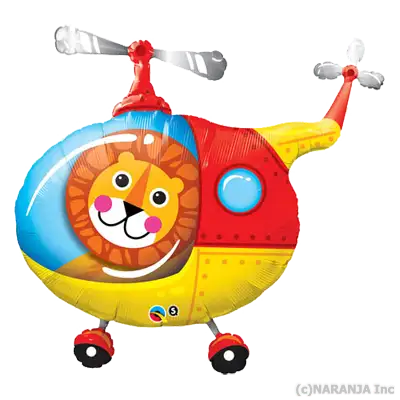 ライオン ヘリコプター パイロット
