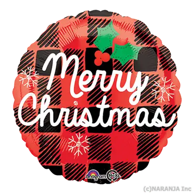 メリー クリスマス プラッド 17インチ