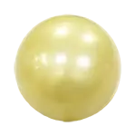 デコバルーン 18cm 通常色 シャンパンゴールド