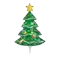 (画像)クリスマス ツリー ミニシェイプ 逆止弁付