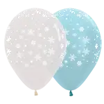 センペルテックス ラウンド 12インチ スノーフレーク アソート