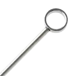 カクテルピン ロング シルバー 丸穴