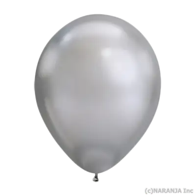 クオラテックス ラウンド 11インチ クロームカラー 単色 シルバー