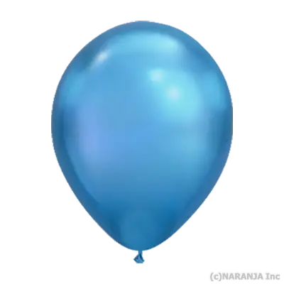 クオラテックス ラウンド 11インチ クロームカラー 単色 ブルー