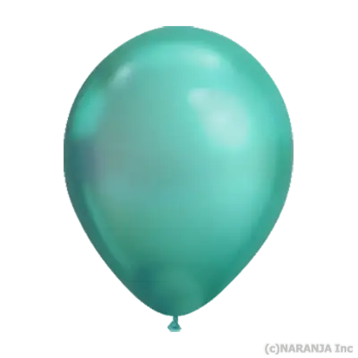 クオラテックス ラウンド 11インチ クロームカラー 単色 グリーン